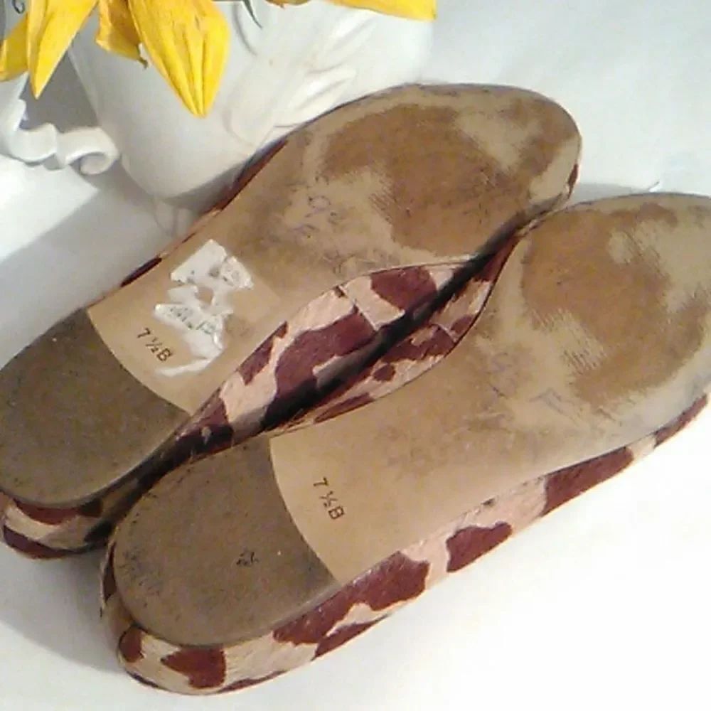 Talbots Calf Hair Flats - Picture 10 of 14